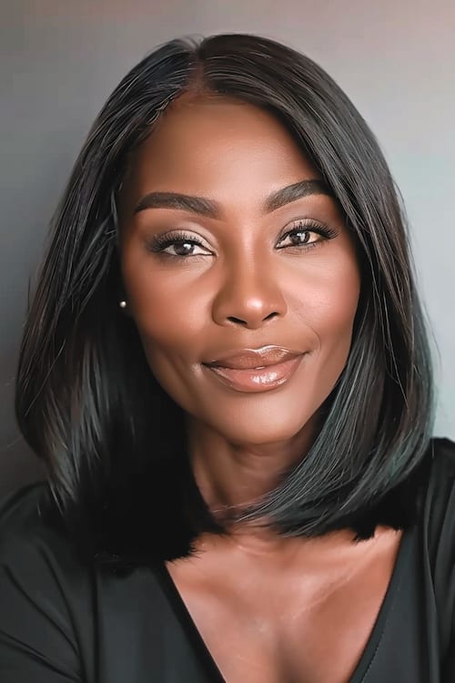 15+ Flawless Layered Bob Hairstyles For Women Over 60 That Look Youthful & Stylish 9 23 sleek straight medium length bob over 60