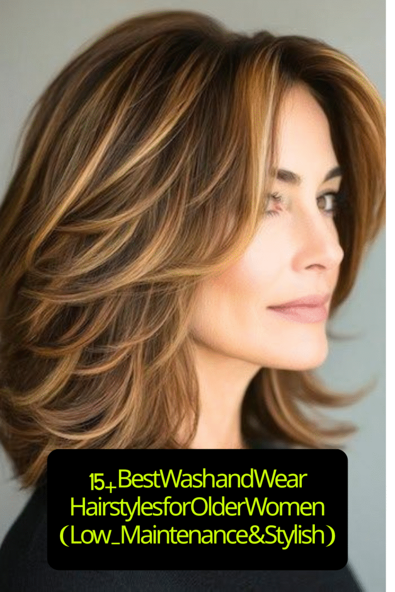 15+ Best Wash and Wear Hairstyles for Older Women (Low-Maintenance & Stylish) 20 15+ Best Wash and Wear Hairstyles for Older Women (Low-Maintenance & Stylish)