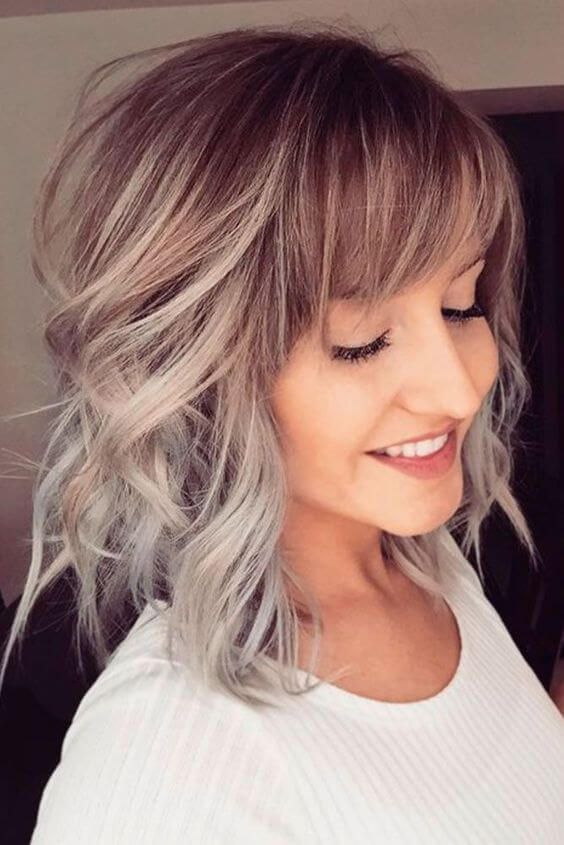10+ Short Layered Haircuts With Bangs for a Fresh New Look 2 de9fd998514db91f17b1f20f2fabbf61