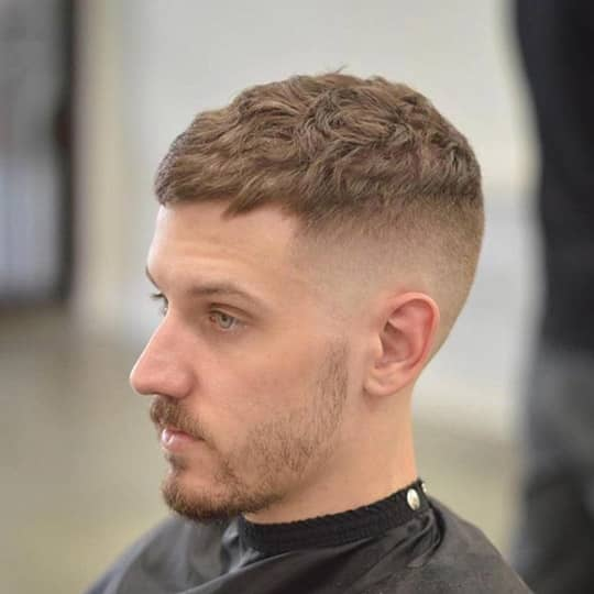 30 Modern Crew Cut Haircuts For Men 10 Wavy Crew Cut