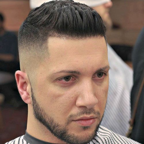 30 Modern Crew Cut Haircuts For Men 20 Brushed Up Crew Cut