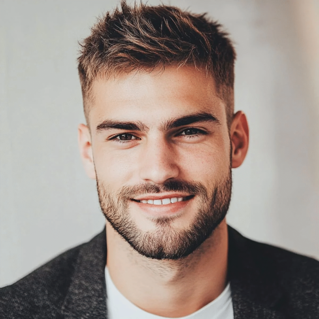 30 Modern Crew Cut Haircuts For Men 23 Messy Crew Cut
