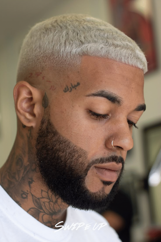 30 Modern Crew Cut Haircuts For Men 29 Bleached Crew Cut