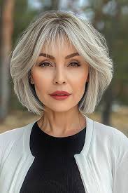 15+ Flawless Layered Bob Hairstyles For Women Over 60 That Look Youthful & Stylish 12 images 5 1