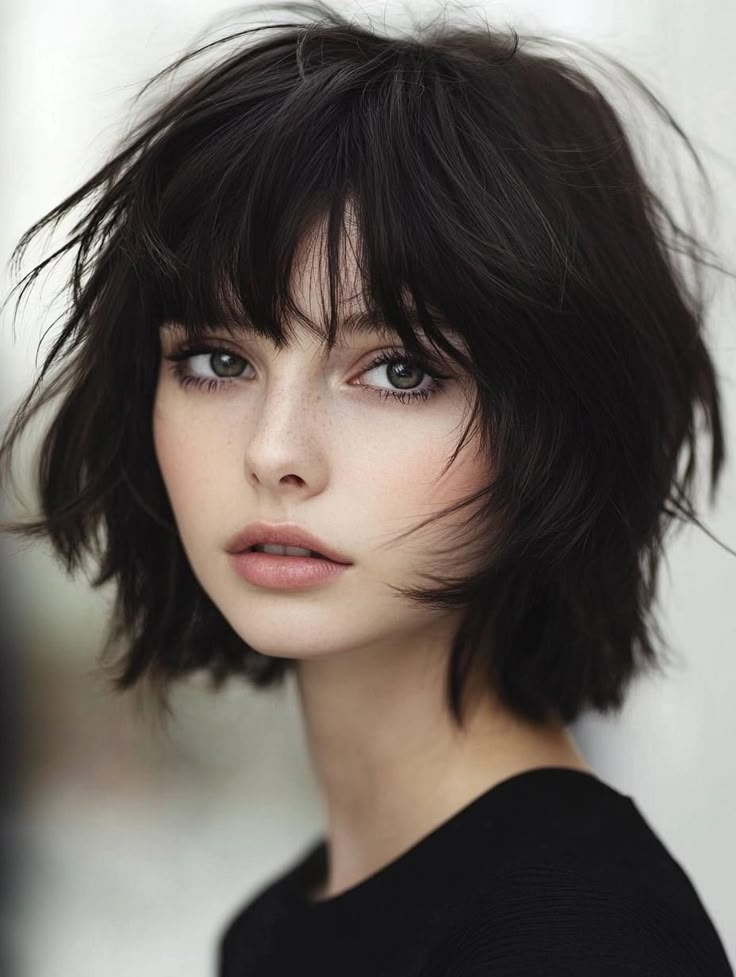 10+ Short Layered Haircuts With Bangs for a Fresh New Look 13 p 11 5