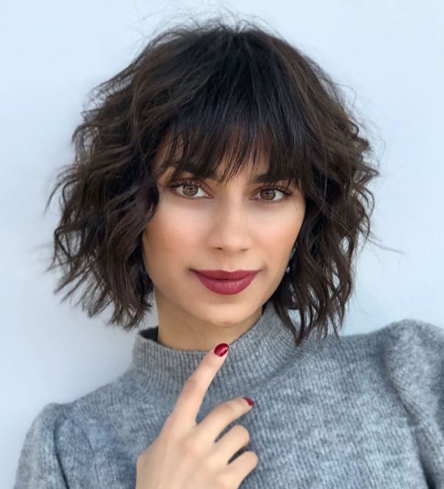 10+ Short Layered Haircuts With Bangs for a Fresh New Look 10 p 8 5