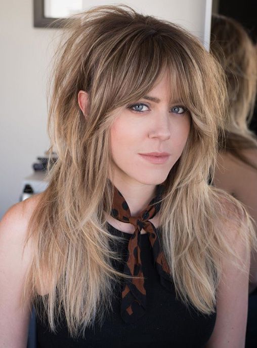 20+ Trendy Long Hair With Bangs Ideas to Refresh Your Look in 2025 19 shag 2b54c3527934476798535a53f0a7b78d