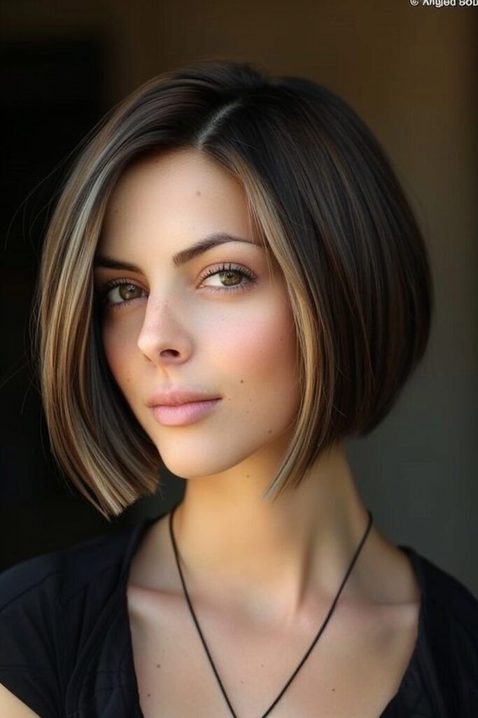 15+ Charming Angled Bob Haircuts 22 15+ Charming Angled Bob Haircuts