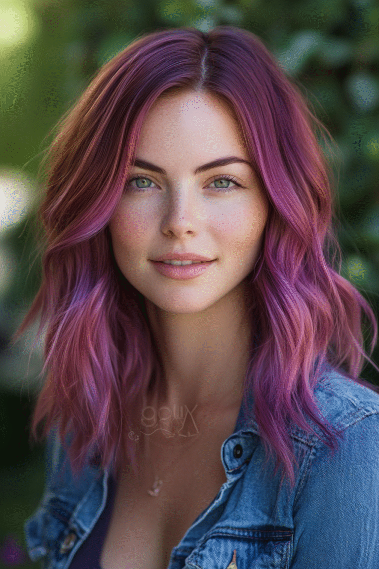 15+ Unique Hair Color Ideas for 2025: From Purple Hues to Icy Shades 3 15+ Unique Hair Color Ideas for 2025: From Purple Hues to Icy Shades