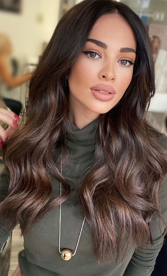 21 Winter Hair Colors For Brunettes That Are Anything But Boring 3 p 1 34