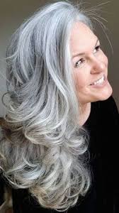 15+ Gray Hairstyles for Older Women | Chic & Timeless Ideas 17 p 15 14