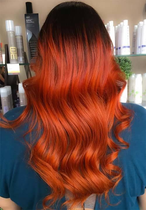 15+ Fall Hair Color Ideas to Transform Your Look This Autumn 17 p 15 40