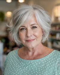 15+ Gray Hairstyles for Older Women | Chic & Timeless Ideas 4 p 2 14