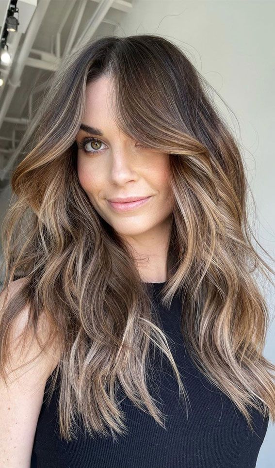 25+ Gorgeous Caramel Highlights on Dark Hair That Turn Heads 22 p 20