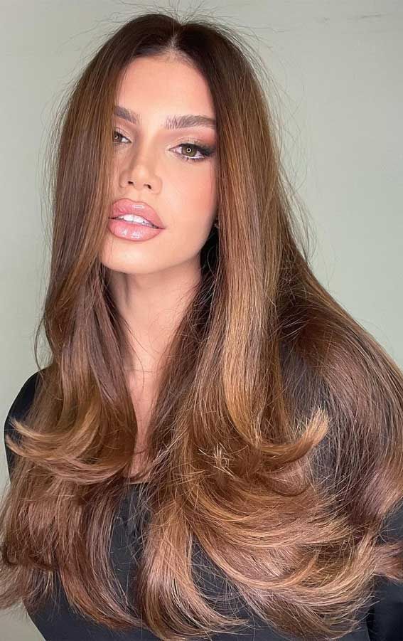21 Winter Hair Colors For Brunettes That Are Anything But Boring 23 p 21 2