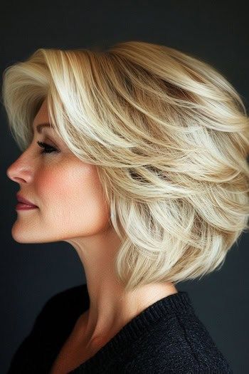 13+ Feathered Bob Hairstyles for a Soft, Chic Look 5 p 3 28