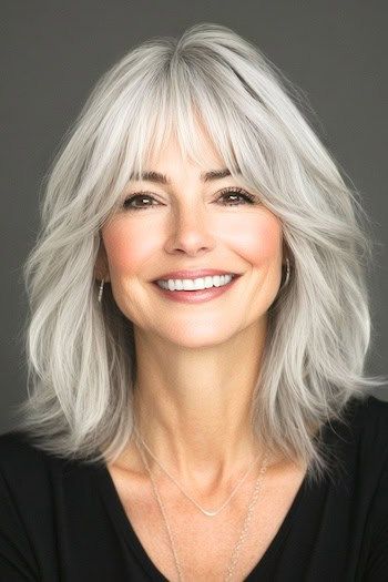 15+ Gray Blending For Dark Hair Styles for 2025 6 p 4 31