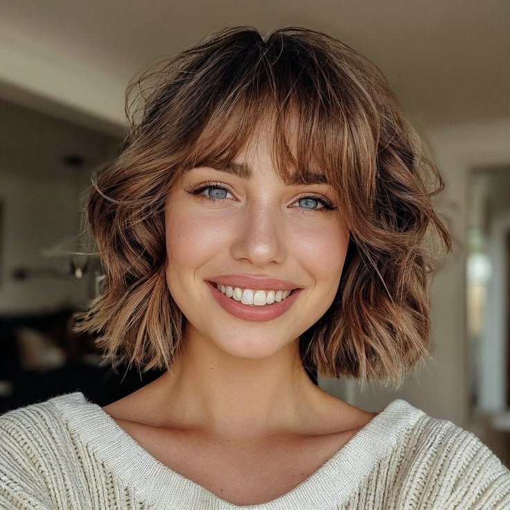 15+ Feathered Bob Hairstyles That Add Volume, Style & Elegance 6 p 4 50