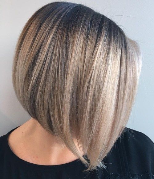 15+ Charming Angled Bob Haircuts 8 p 6 22