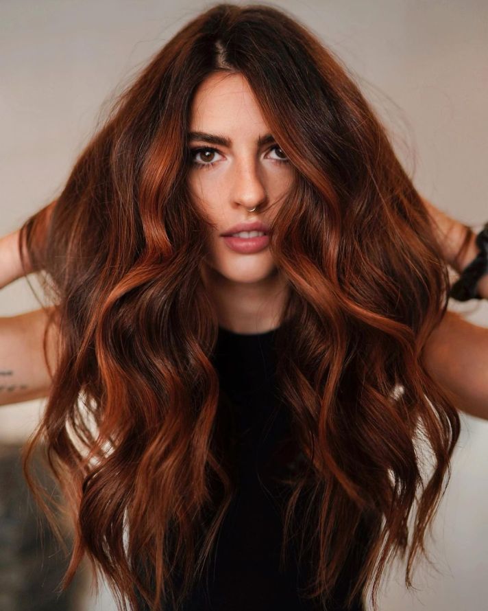 15+ Dazzling Dark Brown Hair Ideas To Elevate Your Look This Season 10 p 8 22